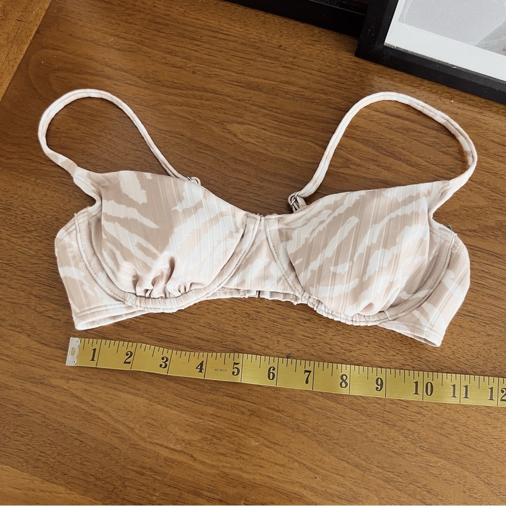 NEUTRAL PRINT TWO PIECE BIKINI SET #0342 - Picture 11 of 12